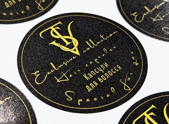 виготовлення металізованих наліпок